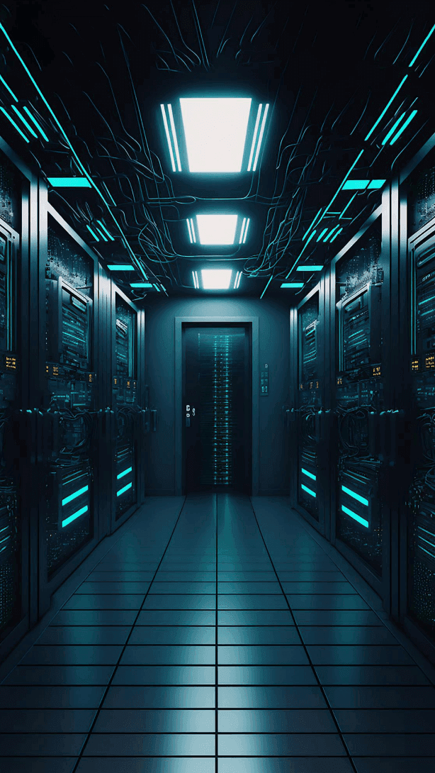 Rack close-up